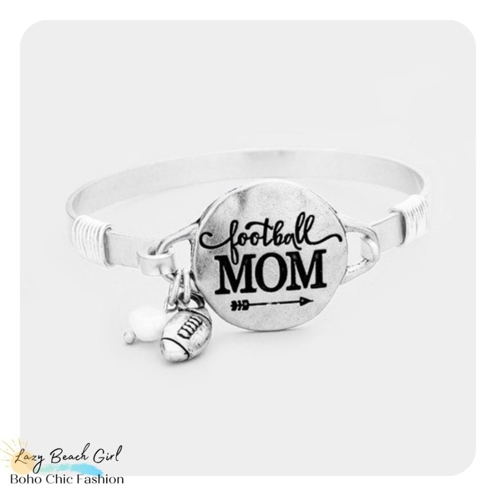 FOOTBALL MOM BRACELET